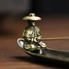 Creative Incense Holder Aromatherapy Ornament Incense Holder Boat Old Fishing Men Japanese Style Incense Stick Burner Home Decor
