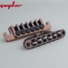 Guyker Tune-O-Matic Roller-Sattel-Gitarrenbrücke Gm005 + Vintage Tp6 Saitenhalter Fünf Farben Erhältlich