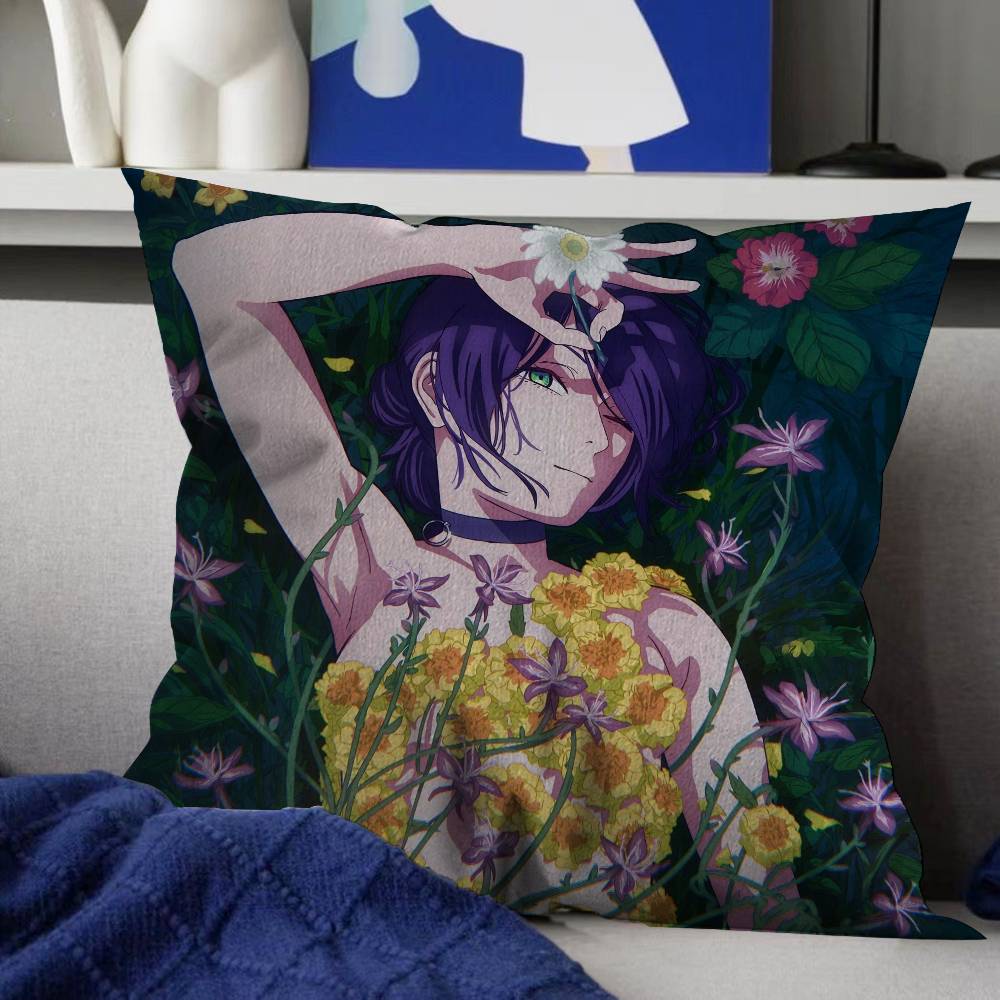 C-Chainsaw Man Reze Personalized Pillow Dust Cover Bedroom Kids Party Decoration Pillowcase Birthday Children Gift