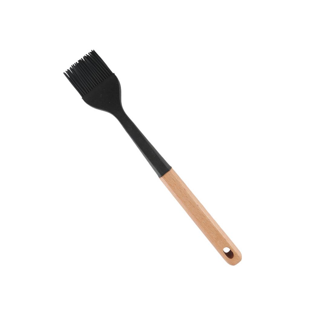 Silicone Cooking Utensils, Kitchen Utensils, -Free Spatula Set With Heat-Resistant Wooden Handles, Suitable For Non-Stick Pans
