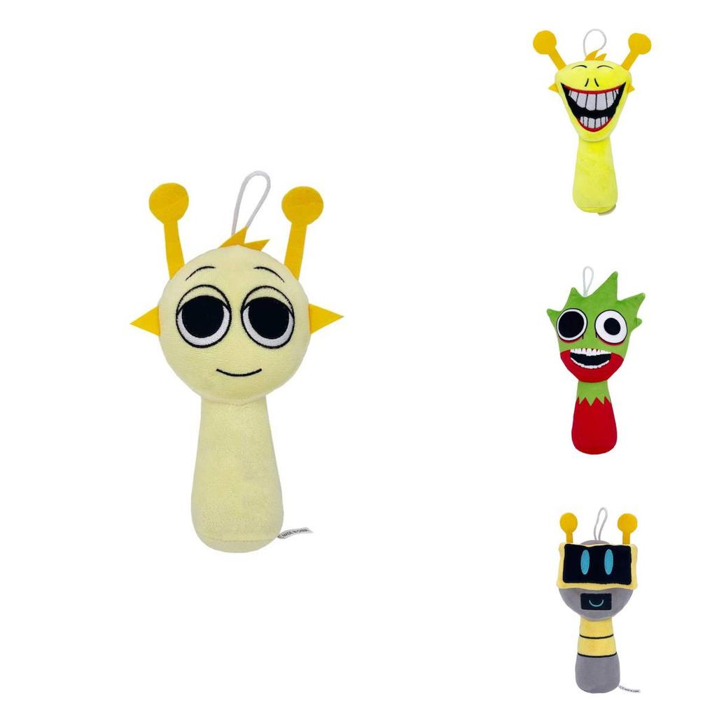 Adorable Sprunki Plush Soft Toy Doll With Crystal Ultra Soft Material For Kids