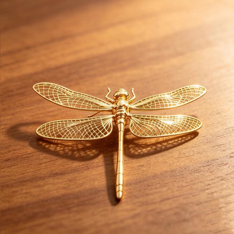 1 Stück Antikstil Miniatur Libellenfigur Spielzeug Simulation Insekt Libellen-Ornament Legierung Handgefertigt Libelle Tee-Haustier Dekoration
