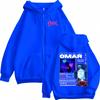 Omar Courtz Por Si Manana No Estoy Tour Zipper Hoodie Men Women Fashion Hip Hop Jacket Sweatshirt Hoody Coats
