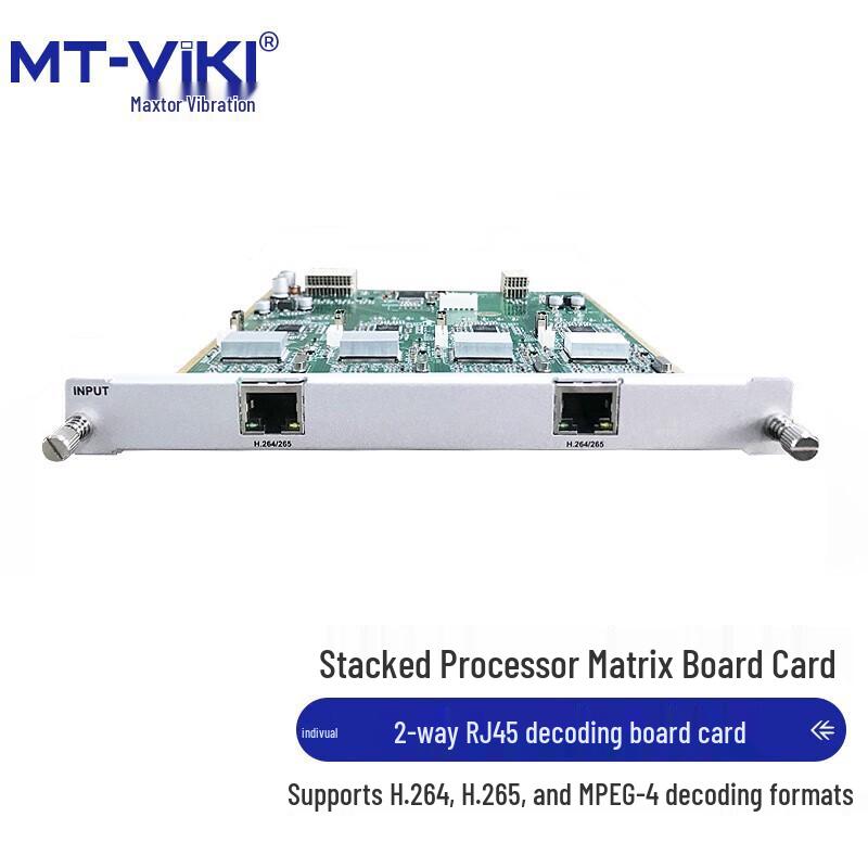 

MT-viki Splicing Processor 2-Way RJ45 Input Board