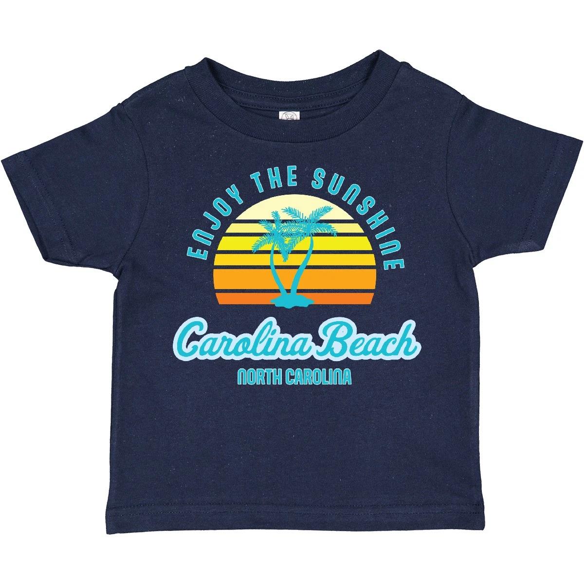 Inktastic Summer Enjoy The Sunshine Carolina Beach North Toddler T-Shirt Ocean 110