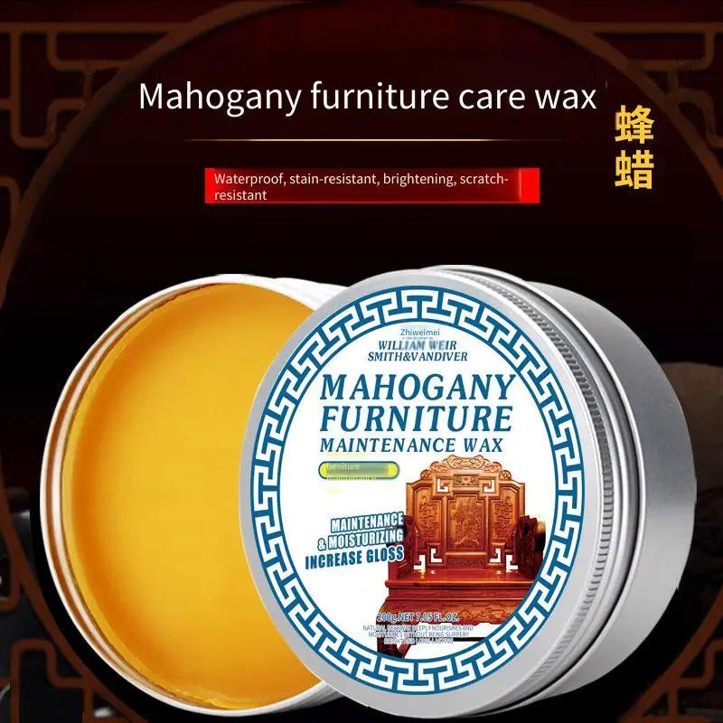 Natural Beeswax & Rosewood Wax-Furniture Maintenance Oil Solid Wax Polishing/Waxing, Care & Protect Composite Solid Wood Floors