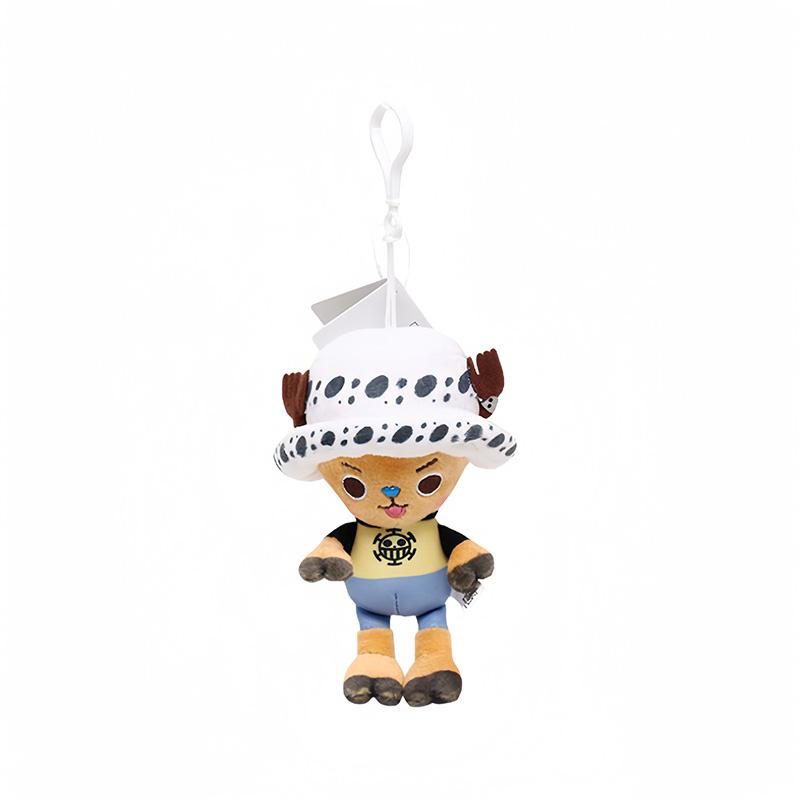 One Piece Plush Keychain Doll 12cm Laboon Luffy Tony Chopper Laboon Sabo Soft Stuffed Toy Backpack Ornaments Toy