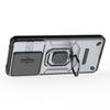 For vivo V60 5G Case PC + TPU Kickstand Phone Protector with Lens Cover