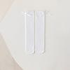 Summer Girls Hollow Mesh Bow Knee High Socks 3-8T Comfortable Breathable Children Stockings 4 Colors