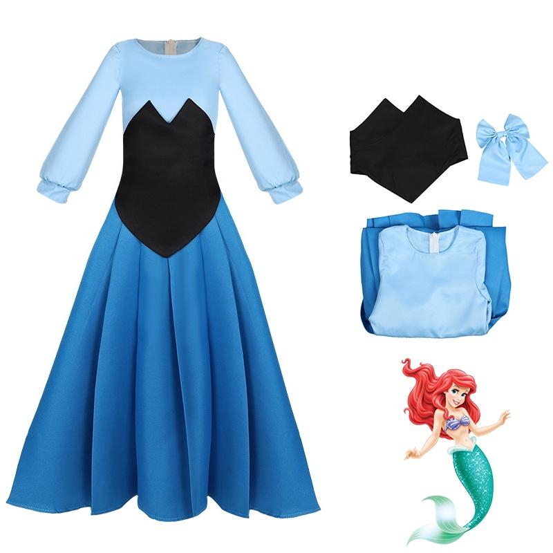 Костюм Принцессы Ариэль для косплея Дочь Моря 120yard
