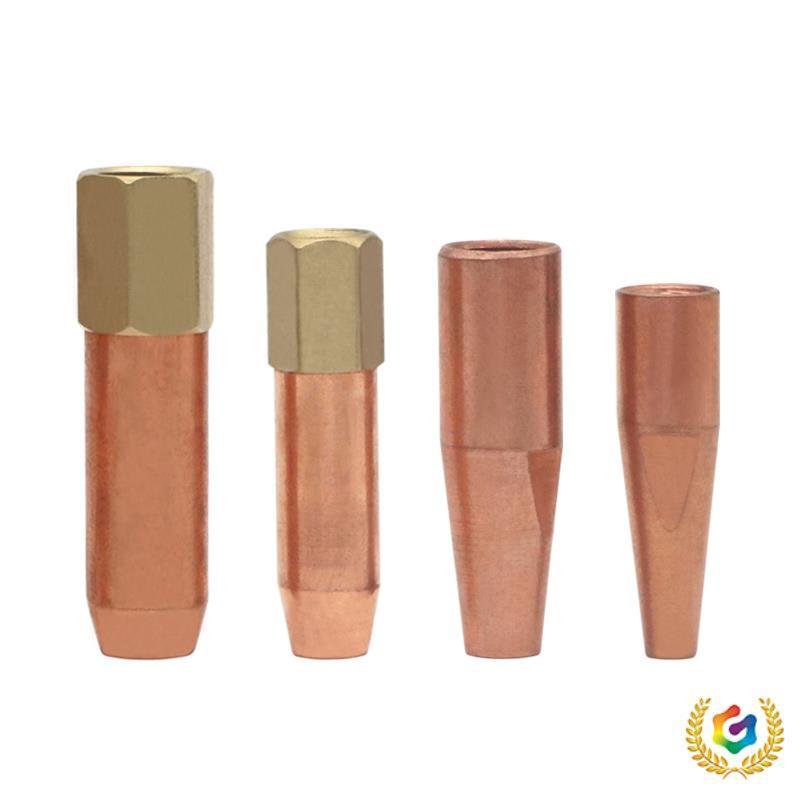 All-Copper Plum Blossom Welding Nozzle: Acetylene/Propane/LPG Torch Head with Oxygen Ring, Sizes 6 & 12