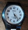 SEIKO BQ11 Titanium Solar Watch with Date Display Radio-Controlled