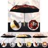 Anime Demon Slayer Three-fold Umbrella For Sun And Rain Protection