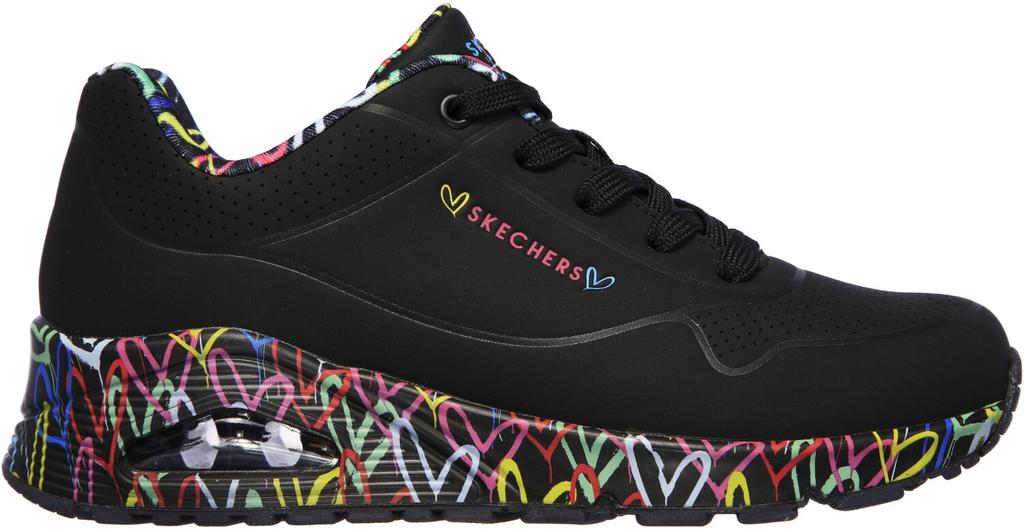 Skechers X JGoldcrown Sneakers: One - Loving Love Black