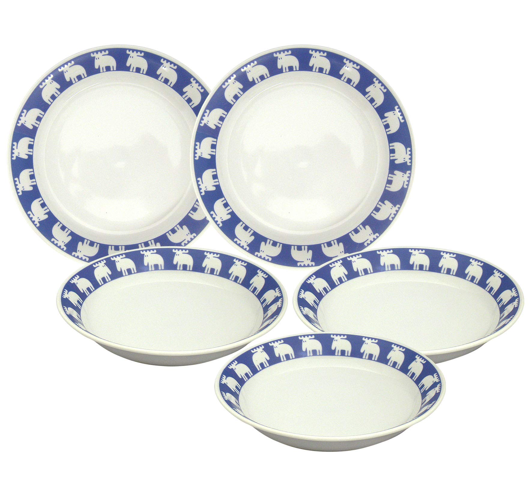 

Maebata Moz Curry Set of 50139 Plates, 5, синий