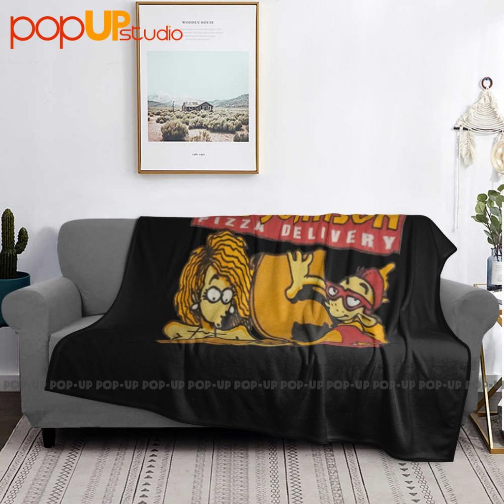 Big Johnson Pizza Delivery Ultra-Soft Blanket Quilt Winter Sofa Cover Bed Covers