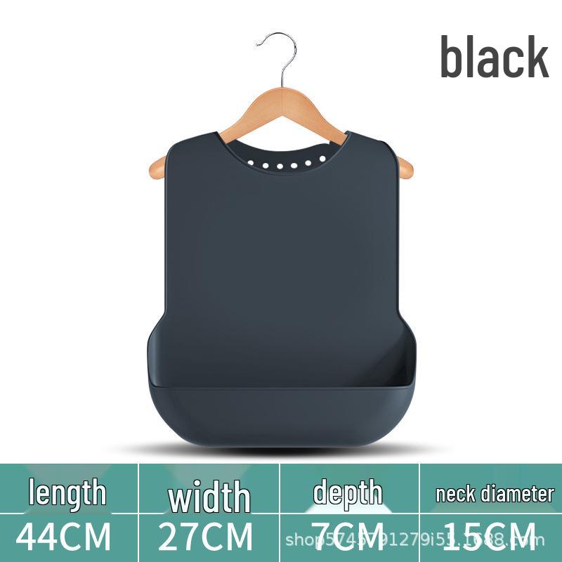 Wasserdichte Silikon-Esslatz für Senioren und Erwachsene - Große Größe