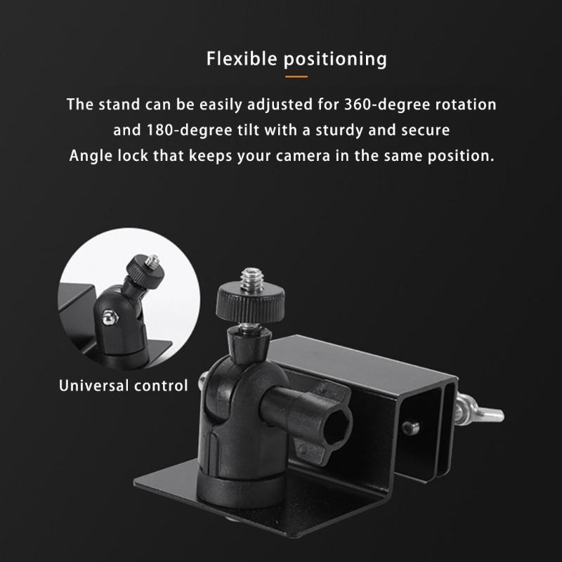 2/4pcs Multipurpose Solars Panel Gutter Mount Clip Aluminum Alloy Portable Designs for Enhances Sunlight Exposure