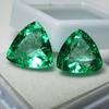 13 Ct Natural Untreated Green Colombian Emerald Certified Loose Gemstone A-2510