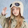 Ear Cap Children Glasses Hat Neck Protection Kids Knitted Beanies Cute Warm Cap With Goggles  Boys
