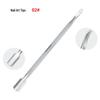 Stainless Steel Double-Ended Cuticle Pusher for Nail Art and Manicure