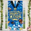Customizable Father's Day Celebration Decoration With Bright Color Large Backdrop Banners Accessories