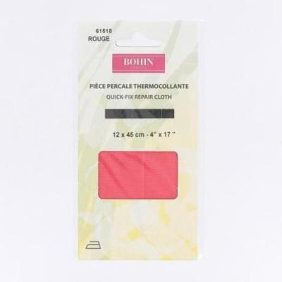 Heat-sealable Percale Patch - BOHIN - Size 12x45 Cm - Percale - Seamless Mending