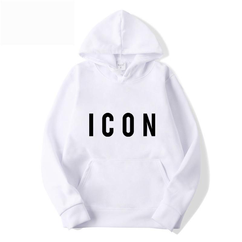 Buchstaben Druck Hoodie Herren Harajuku Mode Kapuzenpullover Locker Warmer Sweatshirt Herbst Fleece Lässiger Pullover Mode Pullover Kleidung