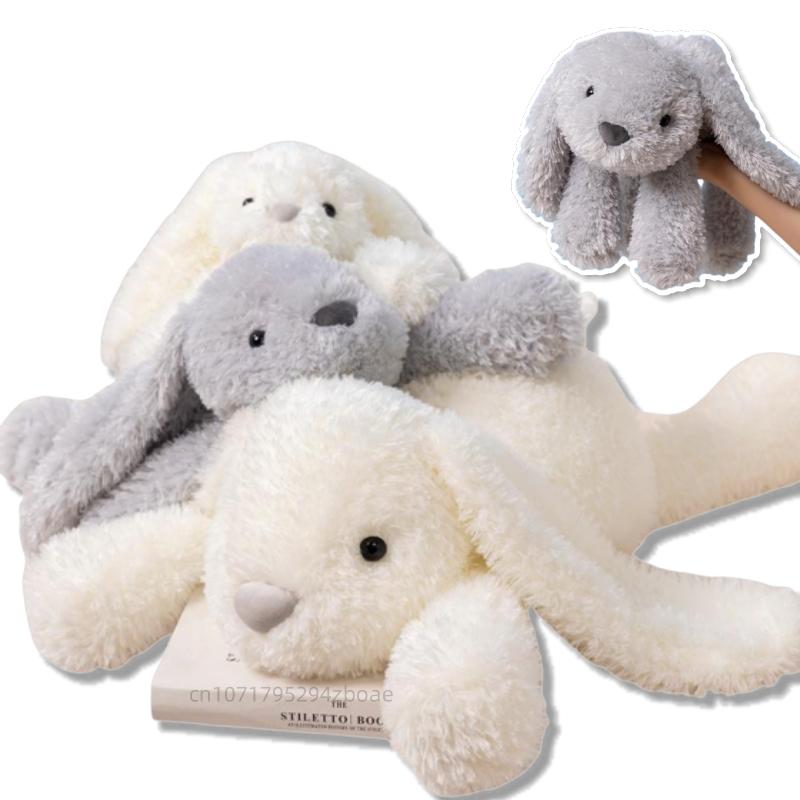 35-70cm Cute Cartoon Hot Rabbit Plush Doll Pillow High Quality Super Soft White Grey Rabbit Plush Toy For Girls Birthday Gifts