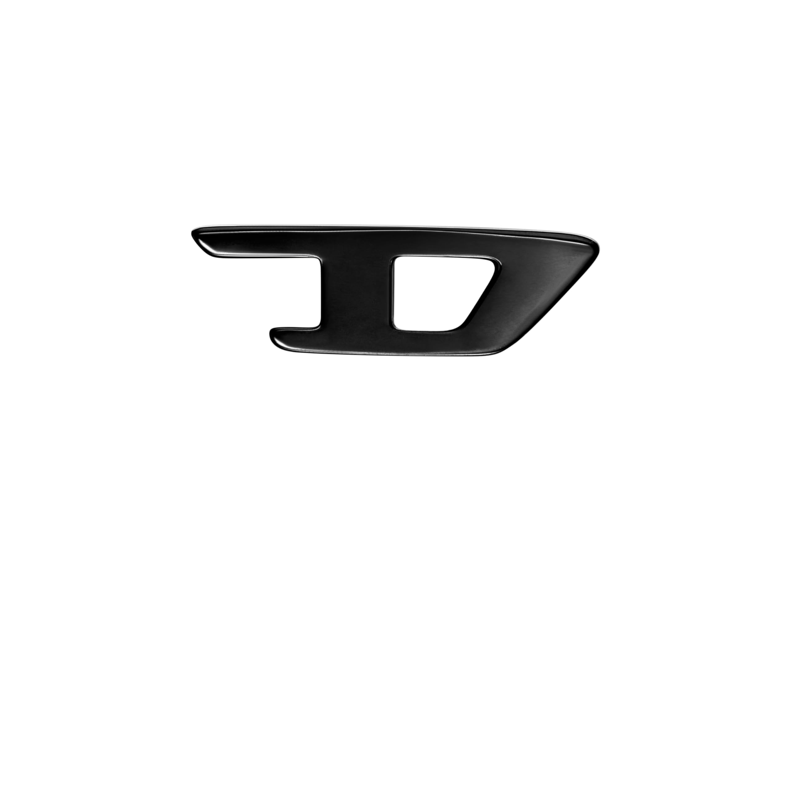 

Diesel Men s Black Stainless Steel Stud Earrings (Model: DX1539001), Length: 4.8mm, Width: 15mm, Stainless Steel, No Jewels