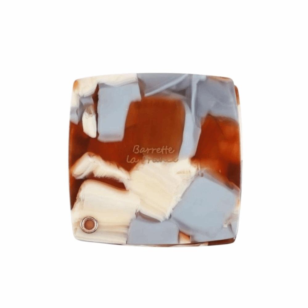 Bunter Tragbarer Spiegel Quadratischer Drehbarer Spiegel Kompaktes Design Acetat Make-up Spiegel Für Nachbesserungen