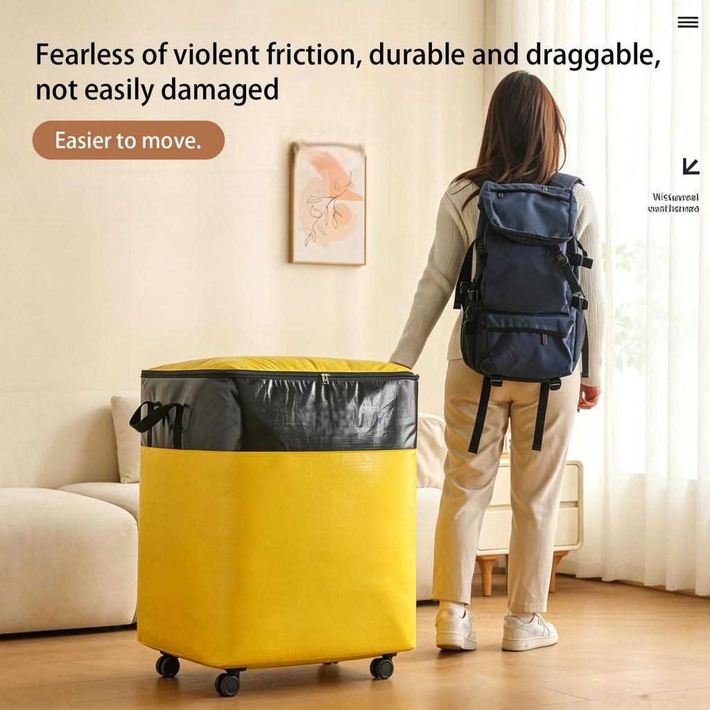 Moving Bags 140L Clothes Packing Container Closet Clothing Storage Bags for Travel Apartment College Camping Dormitory Bedroom