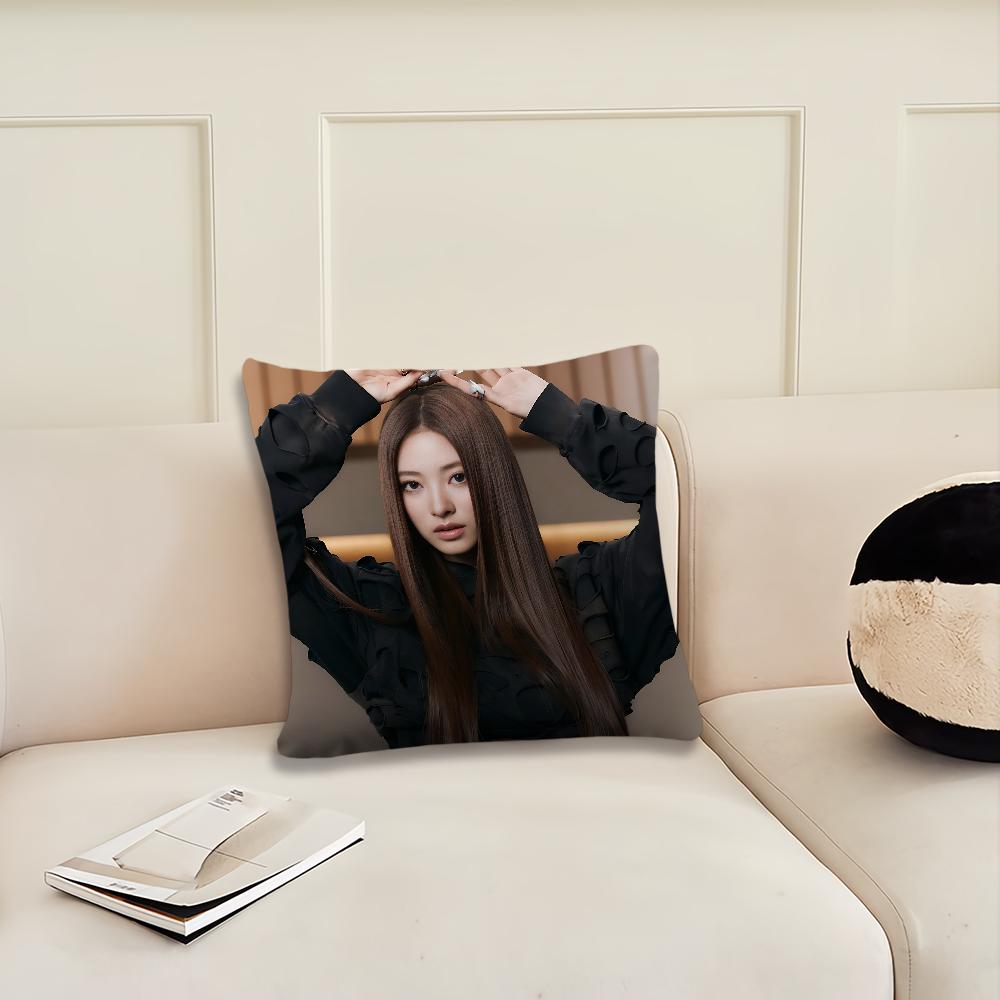 Kpop Fată M-MEOVV Anna husă de pernă Pernă Cameră Dormitor Tablie Sofă Living Spătar Perna pentru Somn