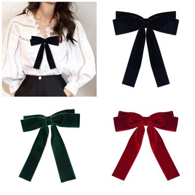 Einheitliche Schleifen Krawatte für Oberstufenschulmädchen Uniform Vorgebundene Schleifen Schleife Anstecknadel Preppy Look Verstellbare Fliege Krawatten