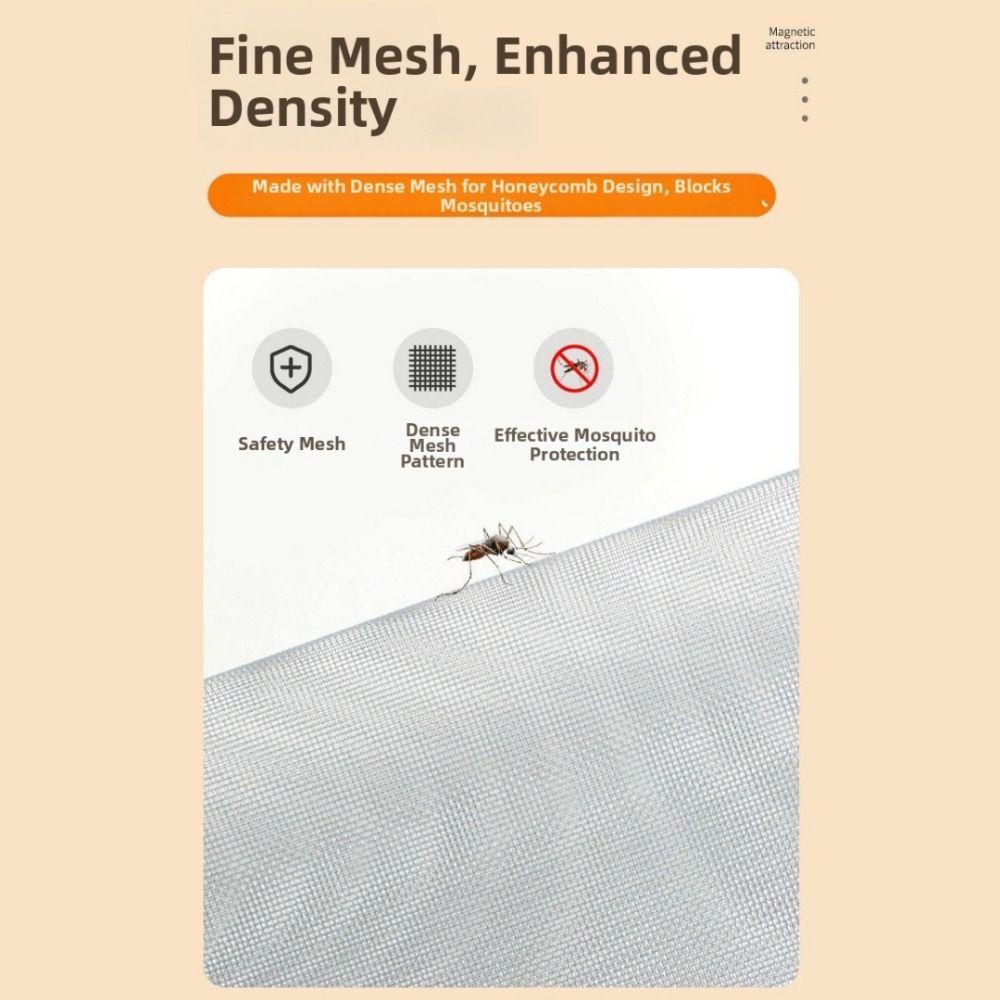 PP Mosquito Window Screen Self Adhesive Door Mesh Screen New Window Screen Net Indoor Use