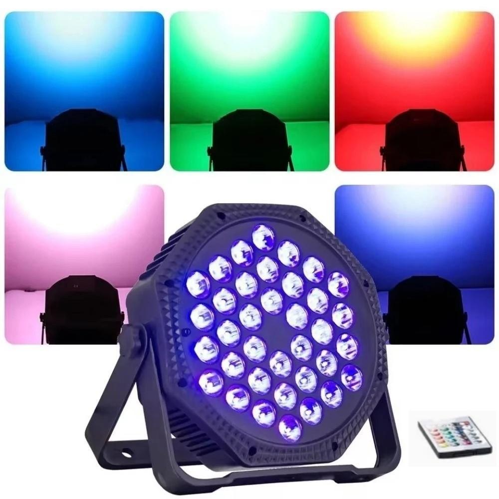 RGB Party Light 36 LEDs Stage Wash Light Disco Light RGB Flat Par Stage Light Stage