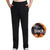 Herren Warme Weitgeschnittene Verdickte Gerade Sporthose für Herbst und Winter