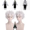 Stunning Demon Slayer Kimetsu No Yaiba Wind Pillar Sanemi Shinazugawa Cosplay Costume Set For Anime Enthusiasts