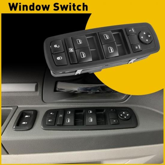 Master Control Window Switch LH For 2017 2018  Chrysler Pacifica Accessories
