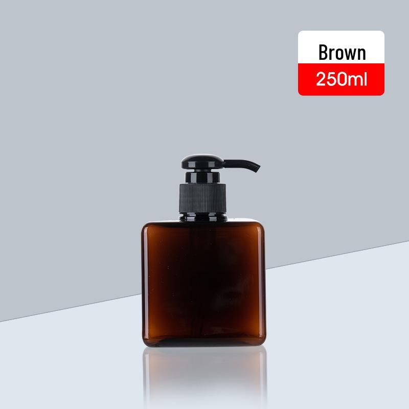 Travel Refill Pump Bottles for Lotion, Shower Gel, Shampoo, and Hand Sanitizer - Square Design, Empty and In Stock