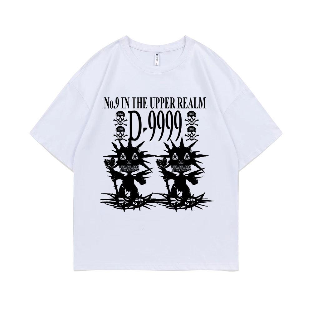 Maglietta Stampa Album Bladee Edizione Limitata Magliette Vintage Drain Gang Manica Corta Uomo Hip Hop Rock Magliette Uomo Donna Casual Maglietta Larga