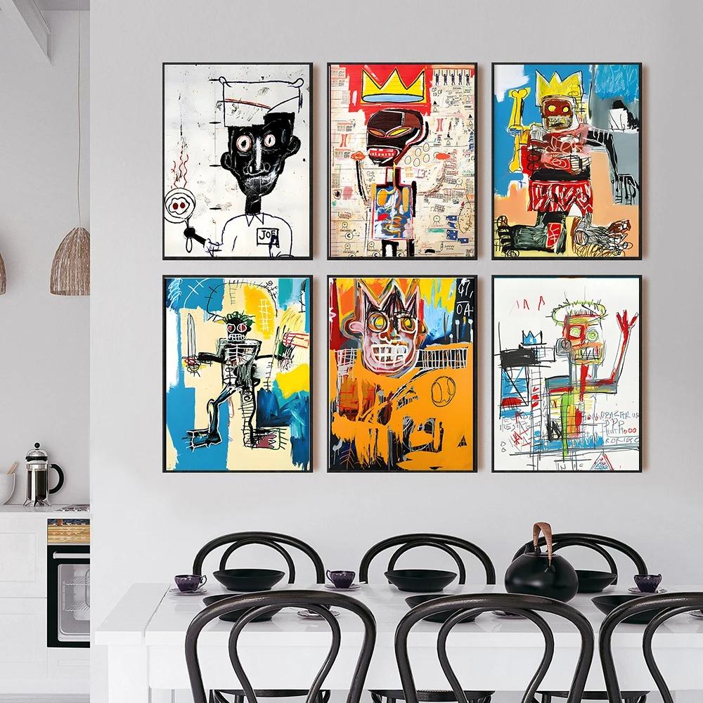 Street Graffiti Comic Pop Wall Art Poster Abstract Dinosaur Painting Portrait Canvas Painting Living Room Home Decor