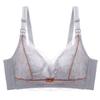 Contrasting Color Full Cup Large Chest Small Breastfeeding Bra Pregnant Women Thin Large Size Gather Upper Support Adjustment Breastfeeding Underwear