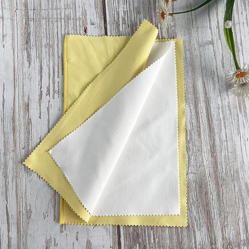 Sterling Silver Polishing Cloth Set Jewelry Cleaning Cloths Soft Wipe Wiping Cloth Keep Jewelry Shining Tools