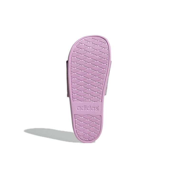Nye Adilette Dame Adidas Komfortslides 'Grå Klar Lilla' Dame FZ4878