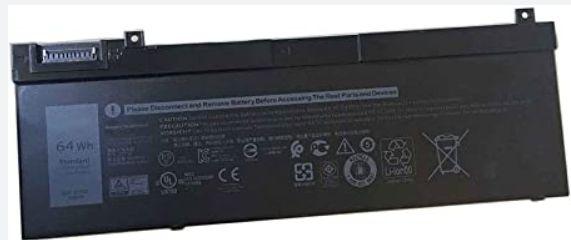 Dell Battery 64Wh 4 Cell, Ry3F9