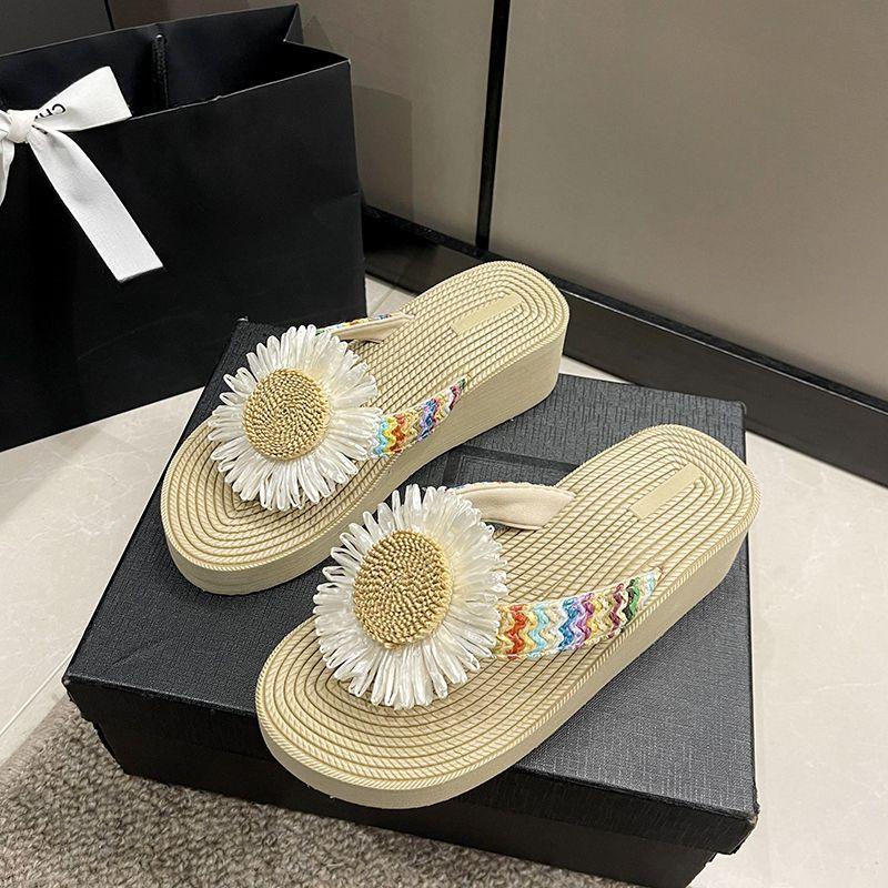 

Женские тапочки, детские шлепанцы, сандалии с цветами на пляже, женская обувь, распродажа, лучшие модели, нормальный уникальный новый стиль, коллекция 40