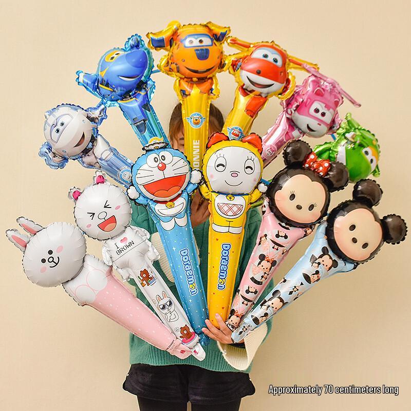 Cartoon Handheld Balloon Sticks