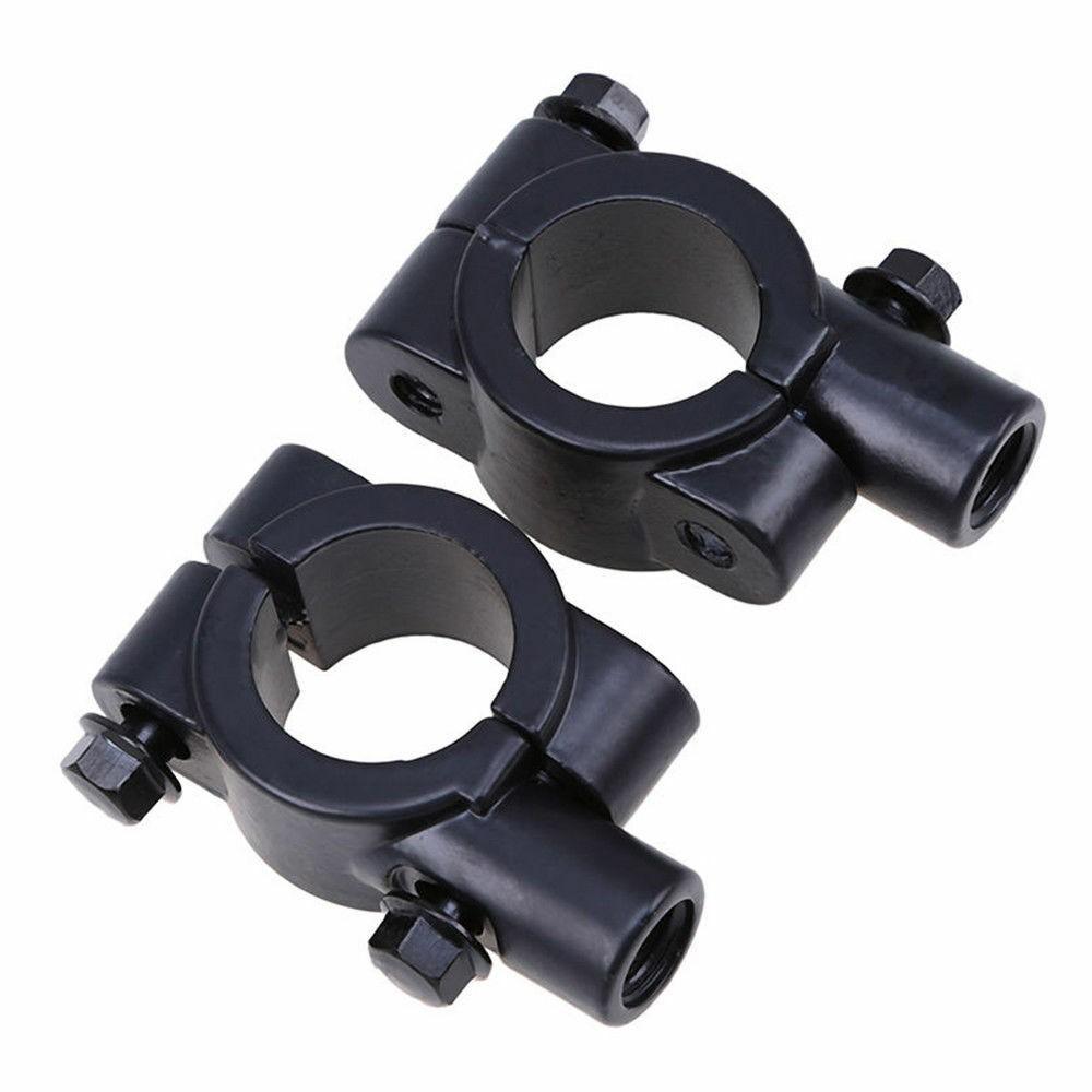 

Set Mirror Mount Set Pair For 22mm (0.87 ) handlebar 10mm 2x Practical