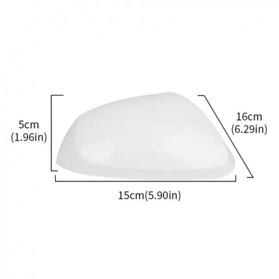 Wing Mirror Cover Cap Casing Primed White Right Side For Hyundai I10 2013-